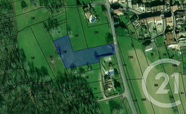 terrain à vendre - 3142.0 m2 - CRESSIN ROCHEFORT - 01 - RHONE-ALPES - Century 21 Le Colombier