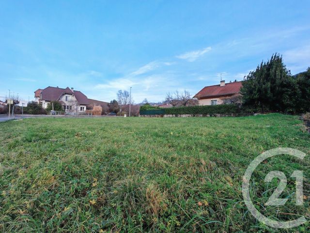 terrain à vendre - 674.0 m2 - SEYSSEL - 74 - RHONE-ALPES - Century 21 Le Colombier