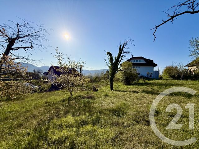 terrain à vendre - 1011.0 m2 - BELLEY - 01 - RHONE-ALPES - Century 21 Le Colombier