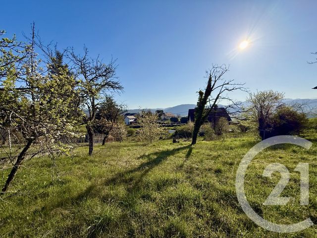 terrain à vendre - 1011.0 m2 - BELLEY - 01 - RHONE-ALPES - Century 21 Le Colombier