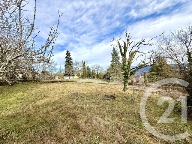 terrain à vendre - 1011.0 m2 - BELLEY - 01 - RHONE-ALPES - Century 21 Le Colombier