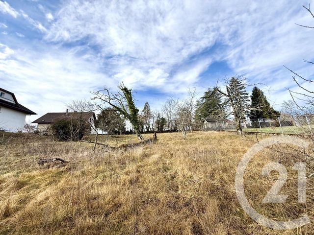 terrain à vendre - 1011.0 m2 - BELLEY - 01 - RHONE-ALPES - Century 21 Le Colombier