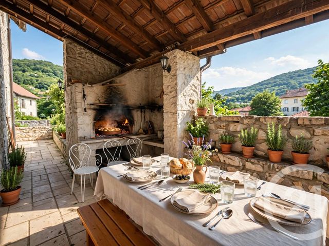 maison à vendre - 9 pièces - 209.34 m2 - MAGNIEU - 01 - RHONE-ALPES - Century 21 Le Colombier